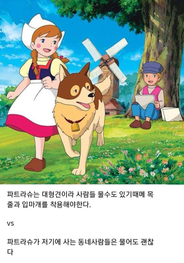 플랜다스의 개 논쟁점